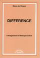 Diffrence. Changement et thrapie brve. DE SHAZER S.
